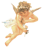 an animated gif of a small cherub flapping their wings while resting on the sidebar